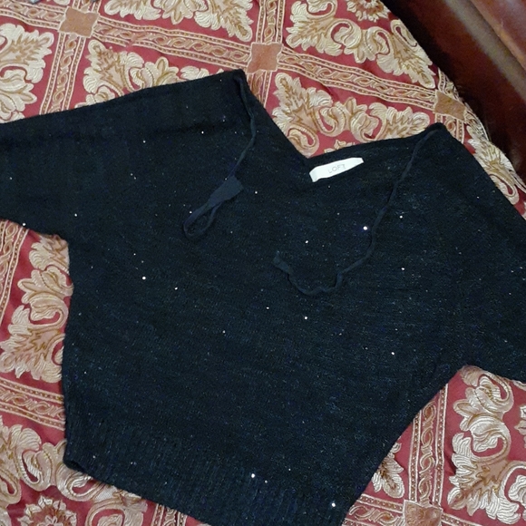 Loft Quarter sleeve sweater sparkles - Picture 1 of 4
